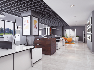 武漢朗晟工程咨詢(xún)公司辦公室裝修設(shè)計(jì)