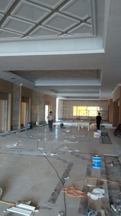 河南史丹利集團招待酒店3855㎡裝修工地圖_現(xiàn)場施工圖文直播